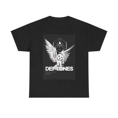 T-shirt Deftones Vintage rock rétro T-shirt graphique Unisexe T-shirt en coton épais