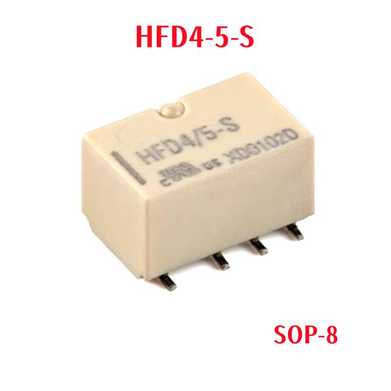 

5PCS HFD4-3V 5V 12V 24V 8Pin relay HFD4-3-S HFD4-5-S HFD4-12-S HFD4-24-S DC 3V 5V 12V 24V 5VDC 12VDC 2A SOP8 SMD Signal Relay 5pcs-HFD4-3