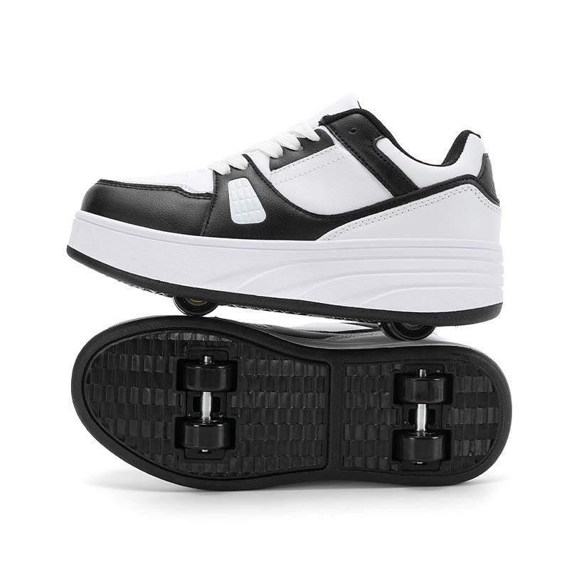 Ultra-Light Detachable 4-Wheel Roller Skates for Kids and Adults
