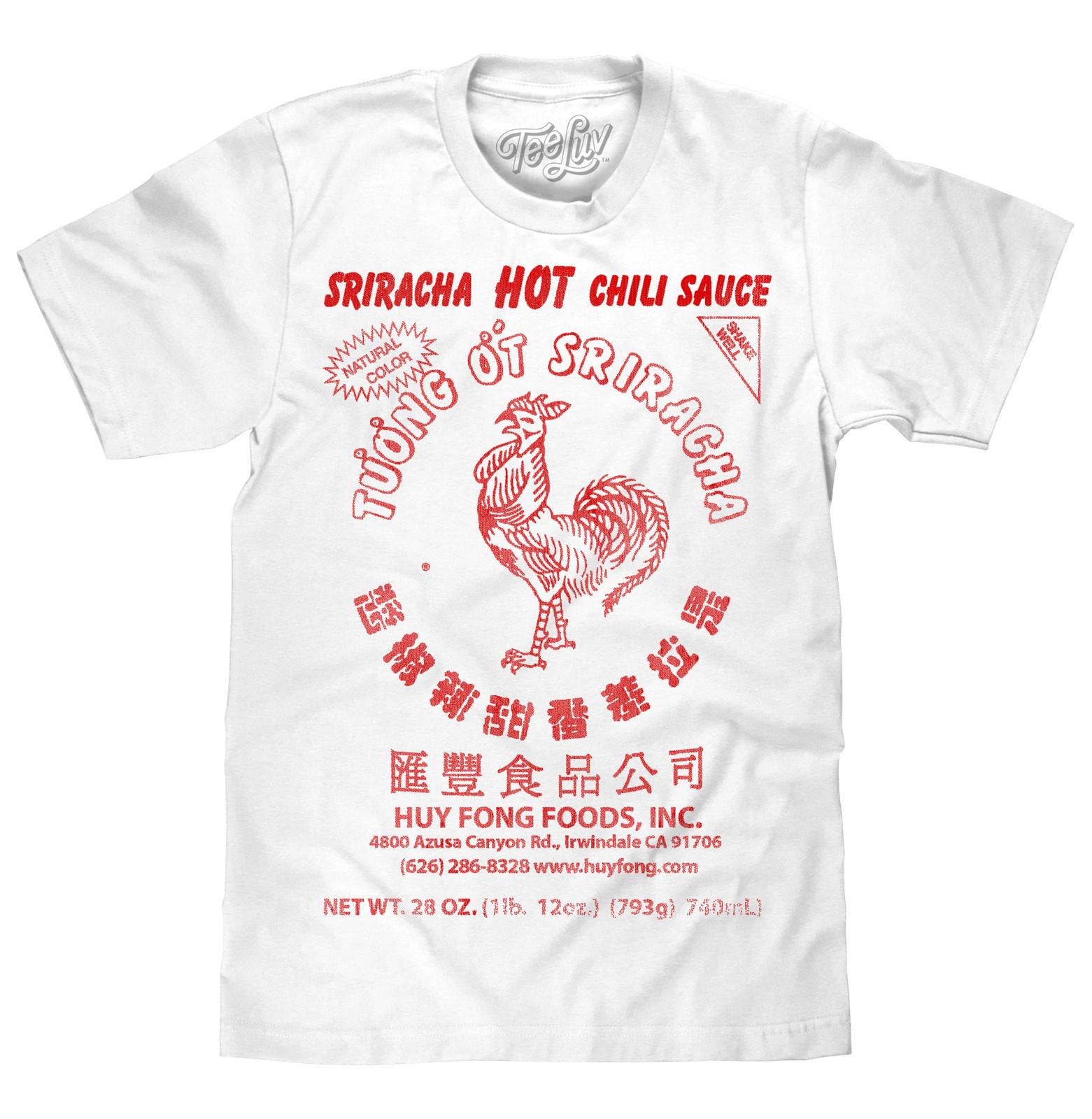 Мужская футболка Sriracha Label Белая S