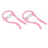 2pcs Neck Massager Dual Trigger Point Ergonomic Handheld Massager for Neck Shoulder