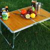 ZISIZ Portable Bamboo Picnic & Camping Table