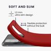 Coque - Samsung - Galaxy S20 FE - Silicone Souple - Rouge - Protection Anti-choc