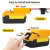 Power Wheels Adapter for Dewalt 18V/20V Lithium Battery DIY Battery Adapter with ON/OFF Switch & 30Amp Fuse for DIY Rc Car Toys