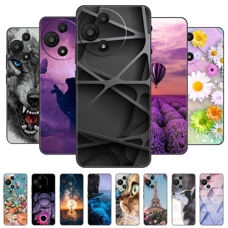 Covers For TCL 60 SE NxtPaper 5G Soft Case Cute Cat Print Silicone Cover for TCL 60SE NxtPaper 5G Case Full Protective Fundas