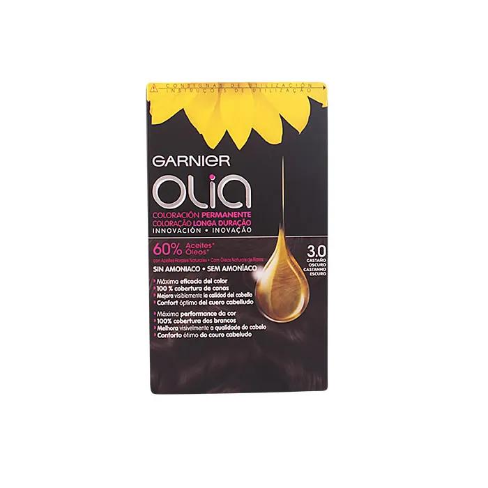 Garnier Olia Перманентная краска 3,0 Темно-коричневый