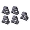 5Pcs/set Snorkel Clip Diving Snorkel Holders Diving Clip Snorkel Keeper Tube Holder Quick Release Snorkeling Equipment