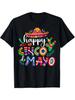 Mexican Fiesta 5 De Mayo Mexico Party Celebration Unisex T ShirtComfortable Tee Graphic Print Shirt AllSeason Tee for Everyday Outdoor Activities