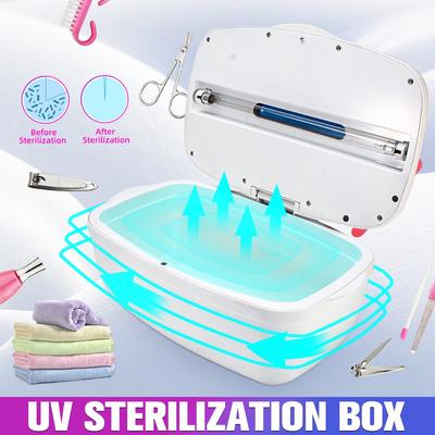 UV-Sterilisator, Nagelpinzette, Kunstsalon, Maniküre, Werkzeuge, Desinfektionsbox, Reiniger