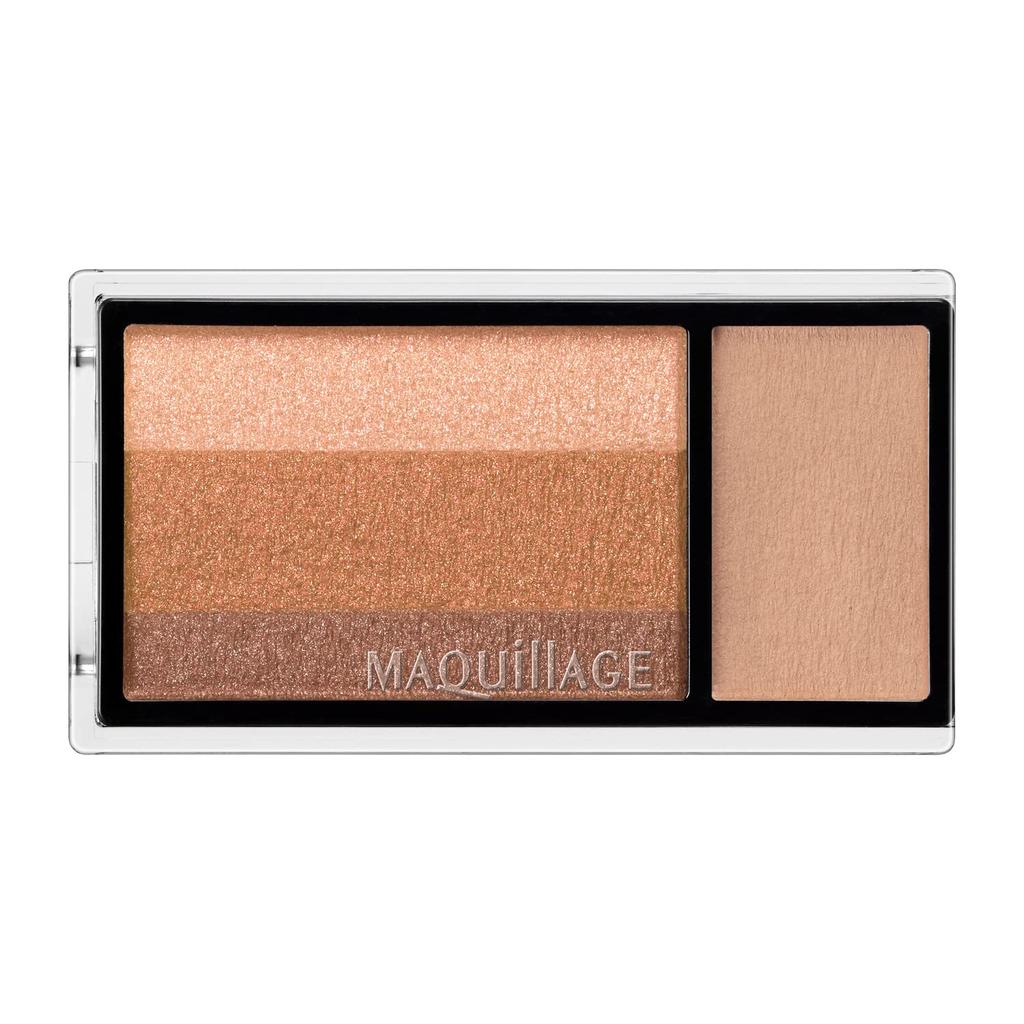 MAQUILLAGE Dramatic Eye Color OR341 Orange Mousse Cake Eyeshadow Powder Type Eye Big Single Free Eye Concealer Shiseido (Multi) 2.5g