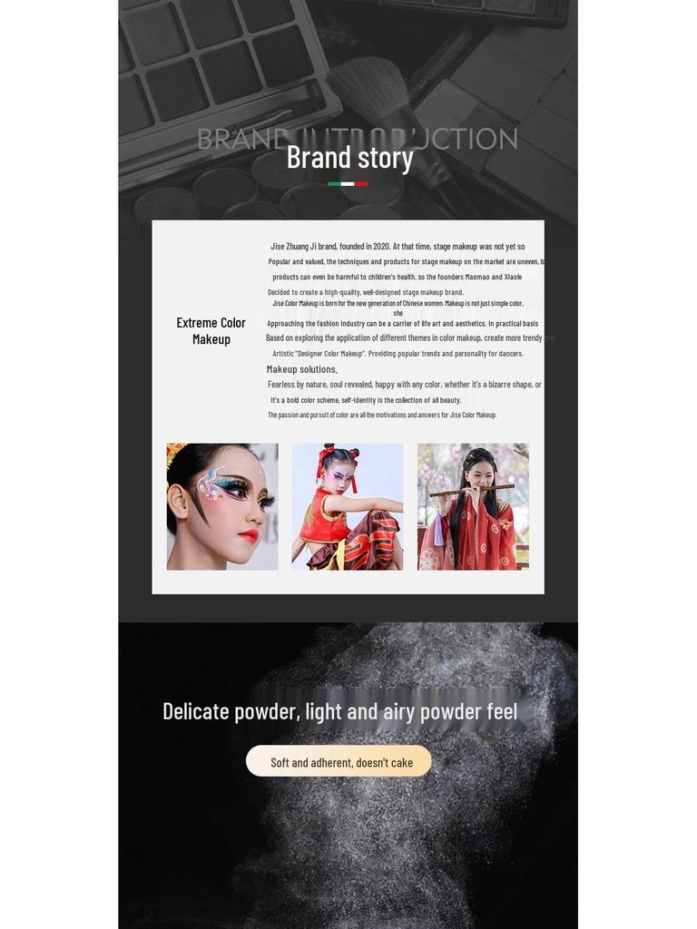 Extreme Color Makeup Artist Loose Setting Powder - Matte & Pearlescent Finish, Large Capacity