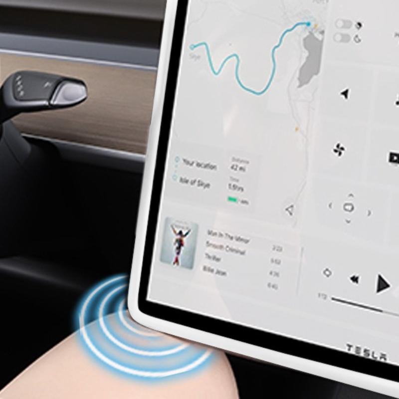 For New Tesla Screen Protector Frame Display Edge Body Cover Central Control Accessories Tesla Model 3 Y L Juniper