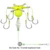 Newest 1Pcs Hook Fishing Bait Cage Four Hook Carbon Steel Line Group Feeder Sinker Float Sharp Fishing Spring Bait Cage Tools