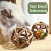 Matatabi Catnip Bell Ball & Chew Stick Teaser Toy for Cats