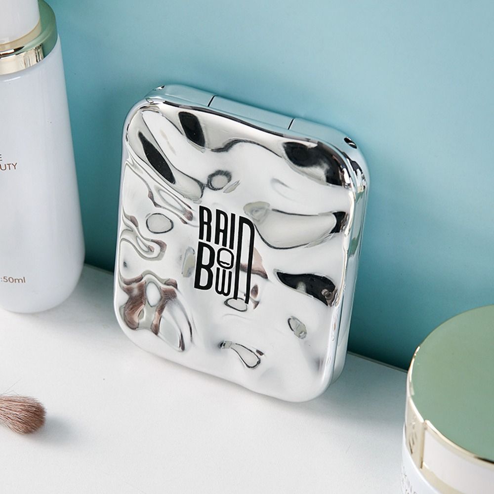 Doppelseitiger LED-Kosmetikspiegel Beschichtet Klappbarer Kosmetikspiegel Reise Kosmetikspiegel Büro