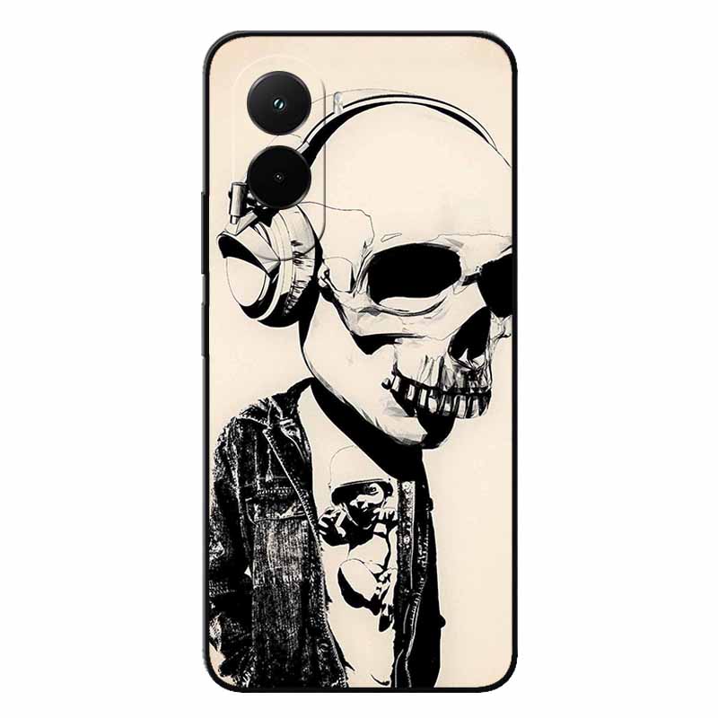Soft Case For Poco M7 4G Cases Cartoon Back Cover For Xiaomi Poco M7 Protective Animal Bumper Bag Poco M7 M7 4G Cool Cat Capa M7