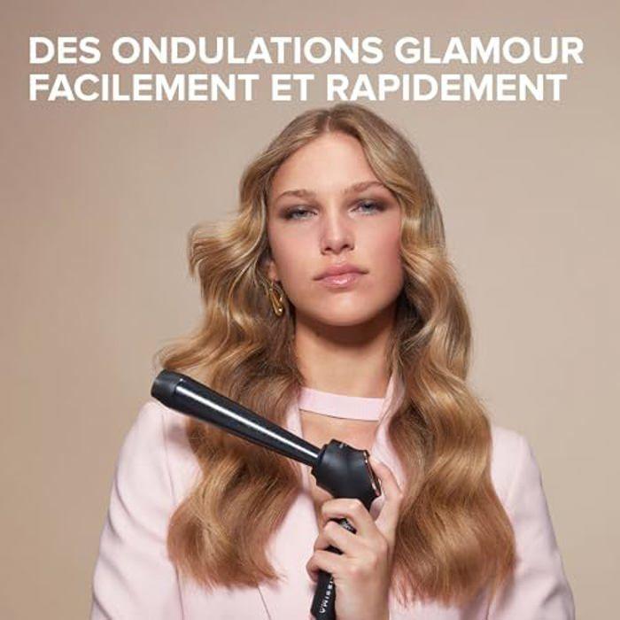 Boucleur À Cheveux Glam Waves - Bellissima - Forme Conique - 5 Températures - Revêtement Céramique Diamond