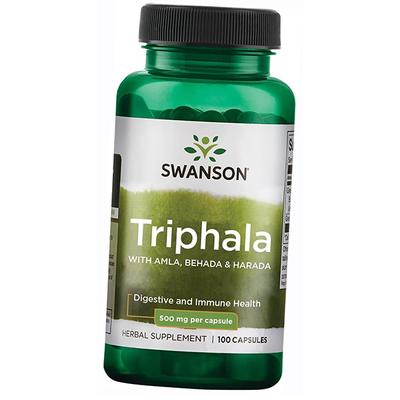 Triphala, Triphala with Amla, Behada & Harada, 100 Caps (71280019)