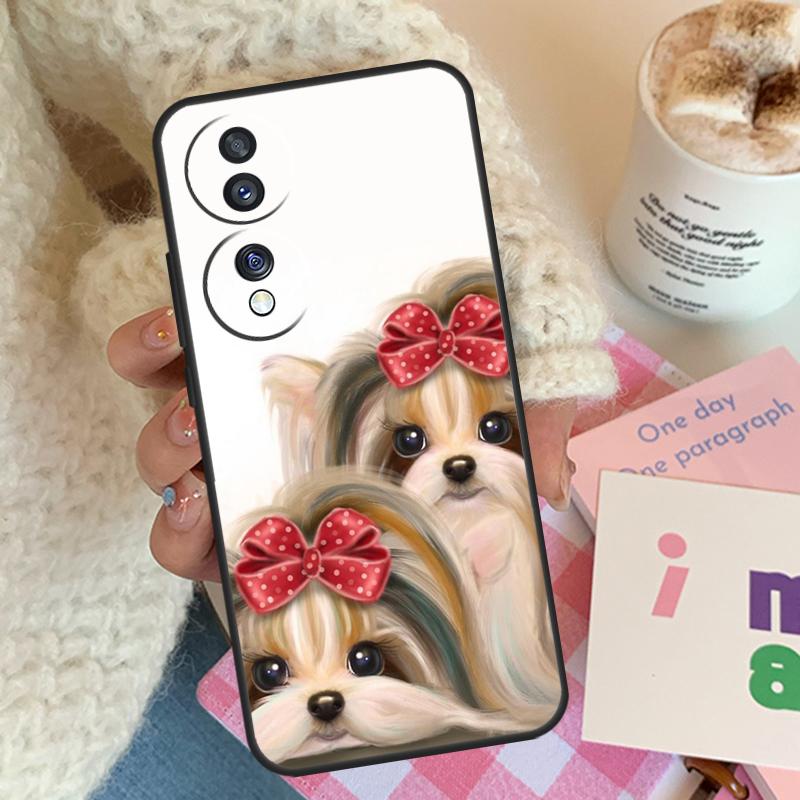 Yorkie Yorkshire Terrier For Honor Magic 8 7 6 5 Pro Case For Honor Win RT X9d X9b X9c X9a X8c X8b 200 400 70 90 Lite