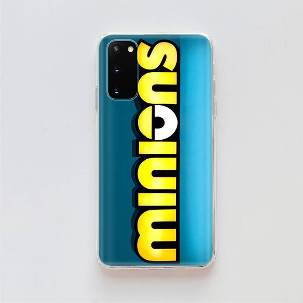 AM26 Lustige Minions Klare Hülle für Samsung A04 A14 A23 A34 A54 M23 M33 M52 M53 Realme 10 9 C30S C35 C55 VIVO Y02 Y21 Y33S Y51 X80 V25 Abdeckung
