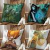 Yugo Nox Wakfu Print Throw Pillow Cover Square Cushion Case For Living Room Bedroom Decor