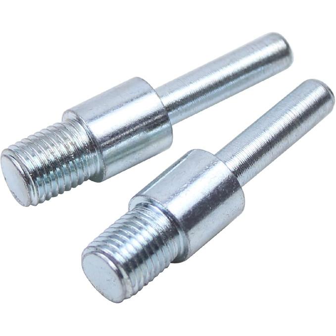 ApplianPar 42mm and 55mm Tyre Repair Grinding Head Buffing Wheel with Shaft Linking Rod for Car Wheels Patch