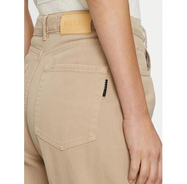 Haveone PFA-M110 Beige Mom Fit Jeans