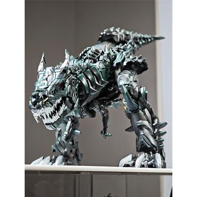 Steel Cable Deformation Toy Model Tyrannosaurus Rex Mechanical Dinosaur Army Figure Boy Gift King Kong