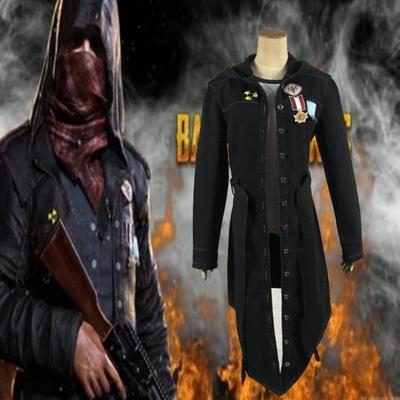 PlayerUnknown's Battlegrounds oblečení battle royale anime hra zboží bunda oblečení trenčkot