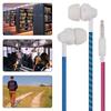 URIZONS Colored Knitted Yarn 3.5mm Wired Earphones - Wired In-Ear Earphones, Retractable, Dirt-Resistant, 3.5mm Round Hole for Kids and