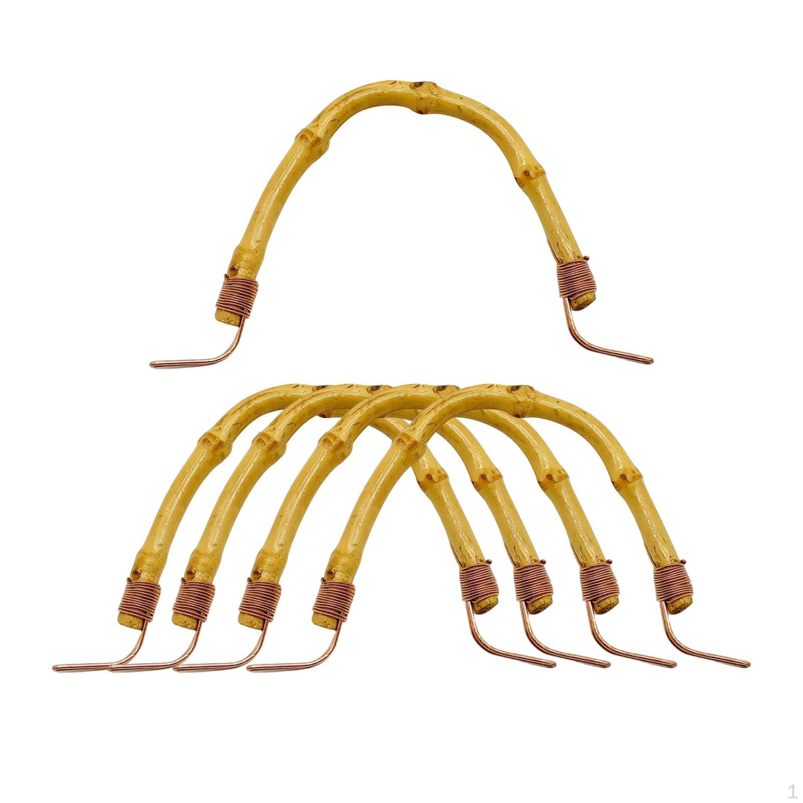 

5 шт. Ручки для чайника из латуни Крючок Прочный дом для чая Керамический аксессуар Бамбук 20cm