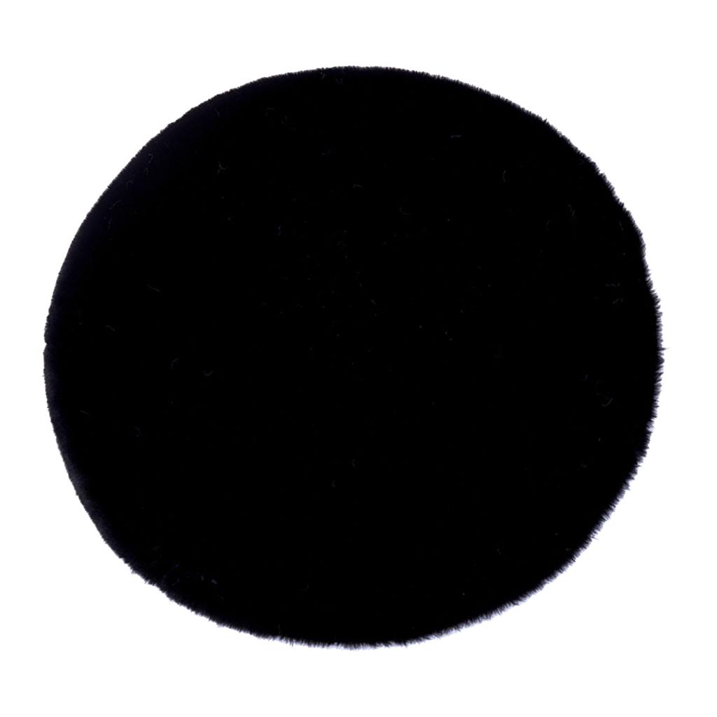 Round Area Rug, Faux Fur Rugs Plush Floor Mat for Bedroom,60cm
