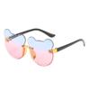 Summer Girl Boys Cute Kids Rimless Sunglasses  Animal Cartoon Bear Children Baby Outdoor Sun Glasses Lunette Soleil Enfant