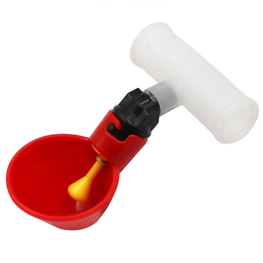 ABWR-Automatic Filling Poultry Waterer Cups For Auto Watering Drinker System For Chickens, Ducks, Geese, Turkeys Etc. 6Pcs