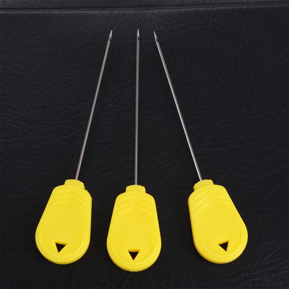3pcs Hook Drill Carp Fishing Tools Kit Threading Bait Rigging Baiting Needles  Fishing Lure Baits