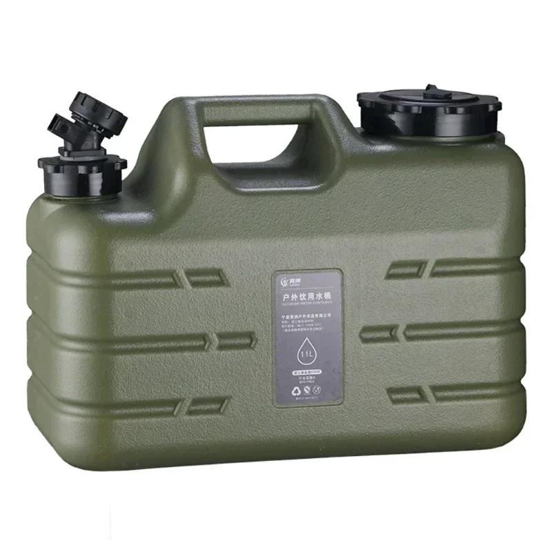 High-Capacity 11L Water Storage Jug – Detachable Faucet, Durable & Leak-Free for Driving & Adventures