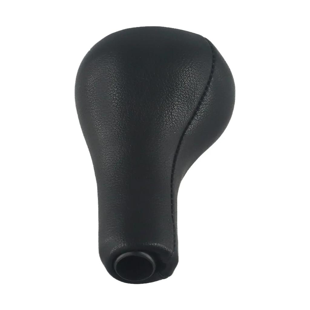 5-Speed Gear Knob 5-speed Gear Knob Enhanced Style Modern Appearance Premium Black Chrome Vehicle Interior Upgrade