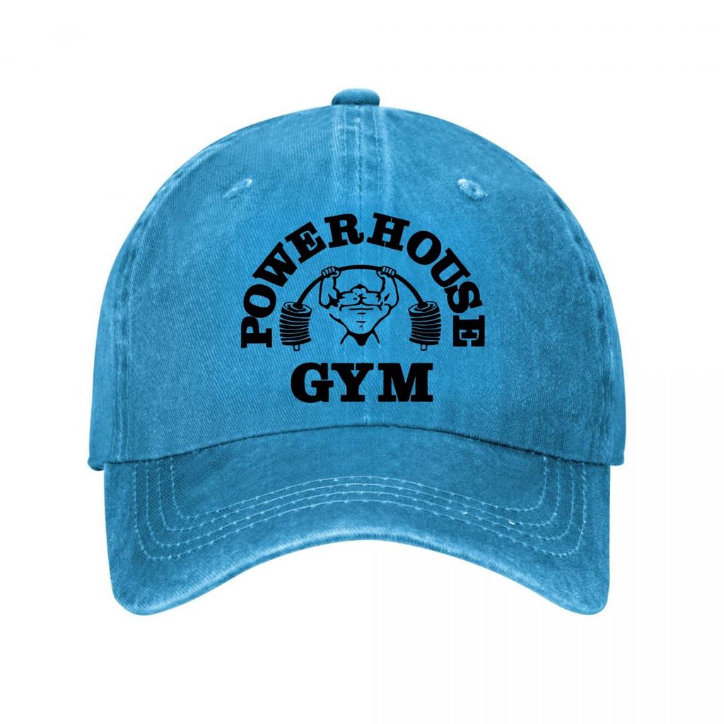 Powerhouse Gym Graphic Gym New Vintage Washed Baseball Cap