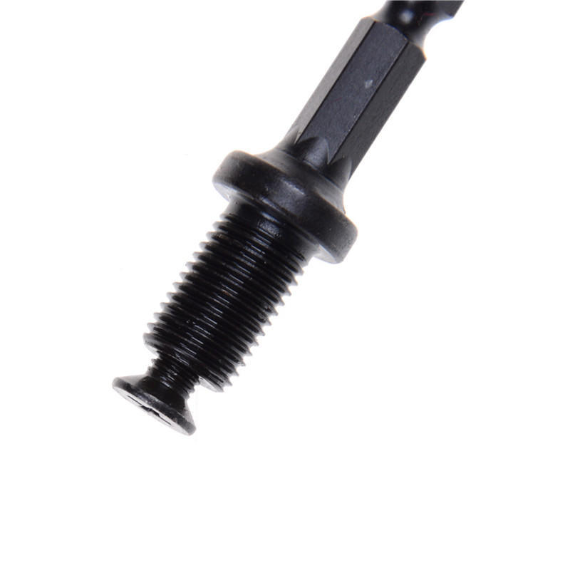 1/4"Hex Shank Adapter Male Thread Screw For Drill Chuck 6Mm,10Mm,13Mm 3/8"-24Unf