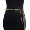 New Women's Belt - Casual Rhinestone Embellished Metal Chain Waist Chain