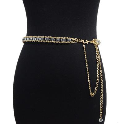 New Women's Belt - Casual Rhinestone Embellished Metal Chain Waist Chain
