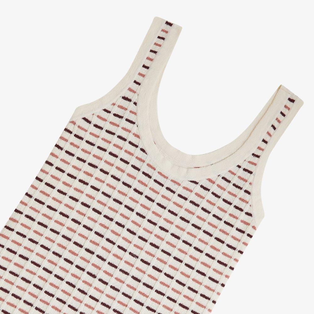 FRED PERRY [Womens] Boucle Knit Dress - Silky Peach Afpf2519186-R33