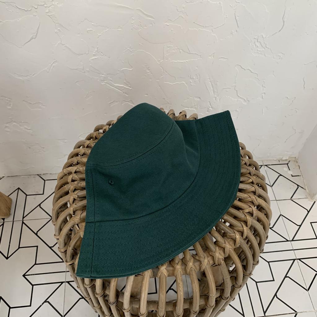 Chapeau de pêcheur uni de base style japonais pour femmes, chapeau de soleil pliable, chapeau de protection solaire, chapeau polyvalent version coréenne, tendance pour hommes