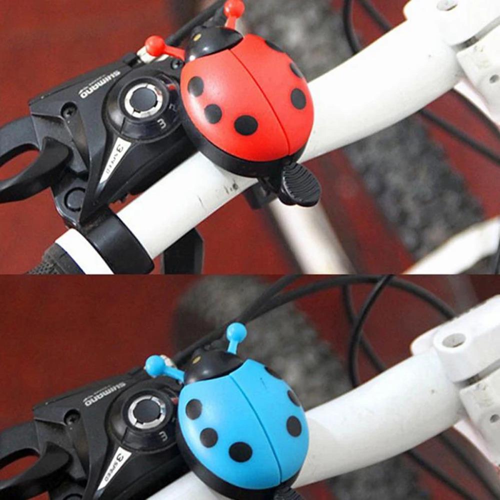 1pcs Bicycle Bell Animal Ladybug Cycling Accessories Warning Ring MTB Handlebar Bells ABS Plastic Bike Trumpet