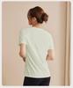 Women's Plus Size Slimming Quick-Dry Yoga T-Shirt - Short Sleeve Sports Top for Running & Gym