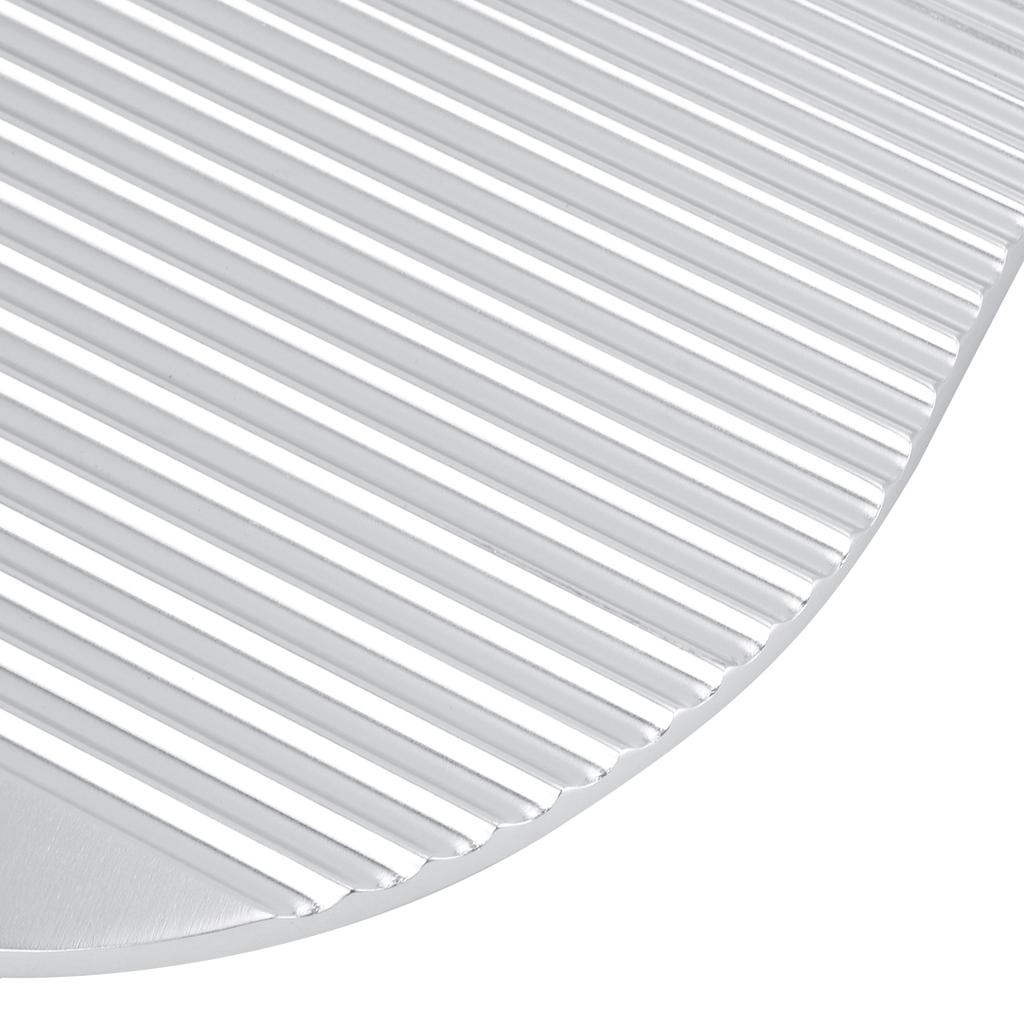 Fußstütze Wandmontage Raumaluminium Rutschfestes Fußpedal für Flur Eingangsbereich Badezimmer(Silber )