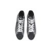 Li Ning Wave Canvas Hi Comfortable Slip Resistant Abrasion Resistant High top Skateboard Shoes Men's Black AECR011-2