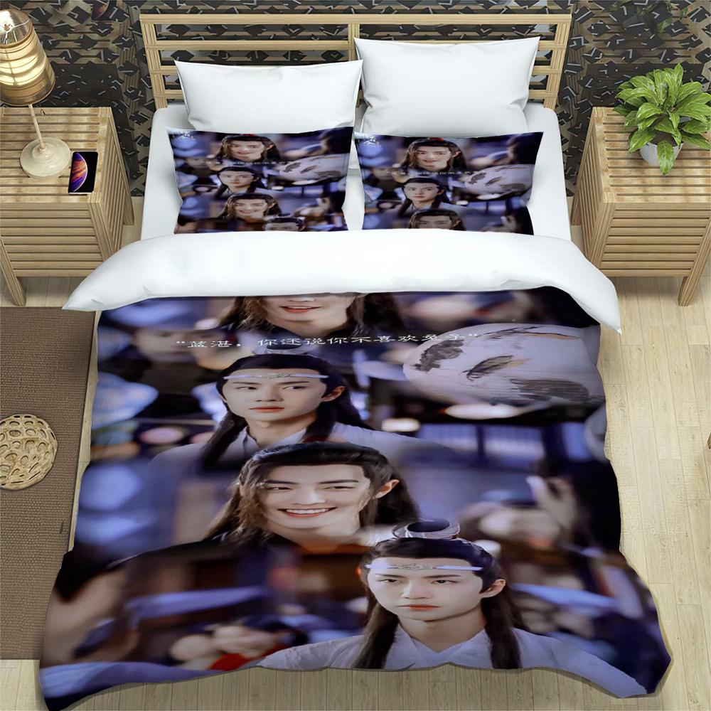 The Untamed quilt cover bedding Set  duvet cover pillowcase Four Season king-size bed sheet three-piece Personalized BL style