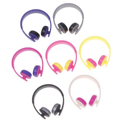 5Pcs Mini Headphones Toys Gifts Diy Sunglasses Straw Hat Scarf Jewelry Accessories Decoration