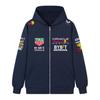 Red Bull F1 Team Zipper Hoodie Verstappen Formula 1 Racing Zipper Sweatshirt Men Women Casual Pullover